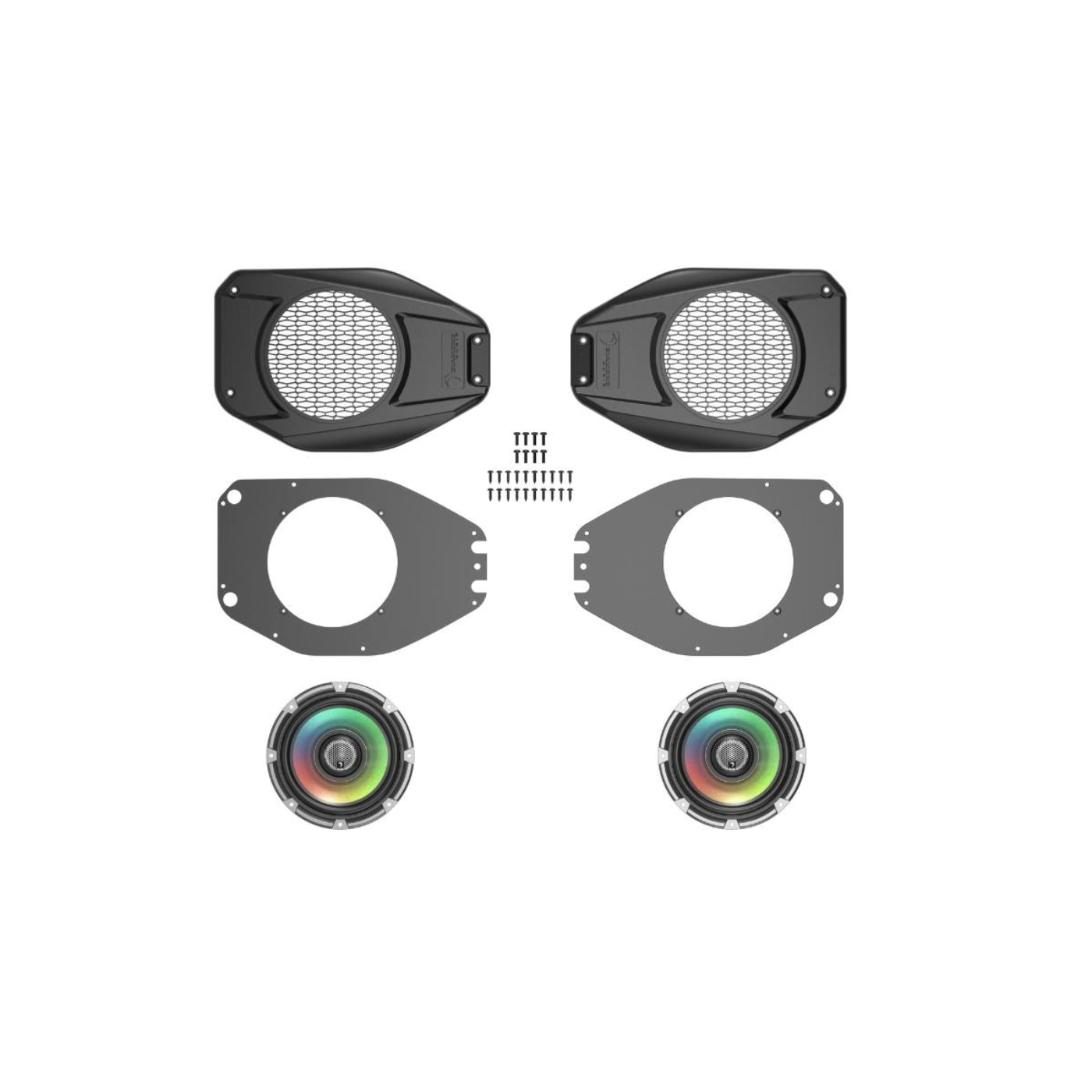 Diamond Audio 2018+ Jeep Wrangler(2DR/4DR)/Jeep Gladiator 6.5" Overhead Speaker Kit - VSPJP65OE