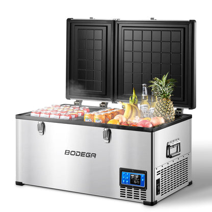 BODEGAcooler Portable Refrigerator Freezer 85qt/80L Dual Zone - BCD80