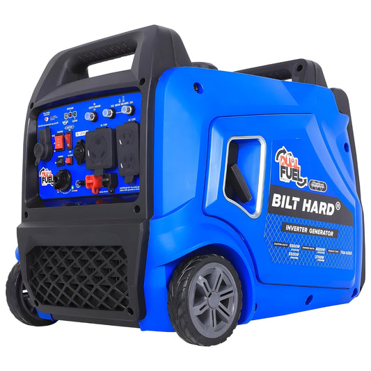 BILT HARD 5500W Dual Fuel Inverter Generator, Electric Start - TGA-0253