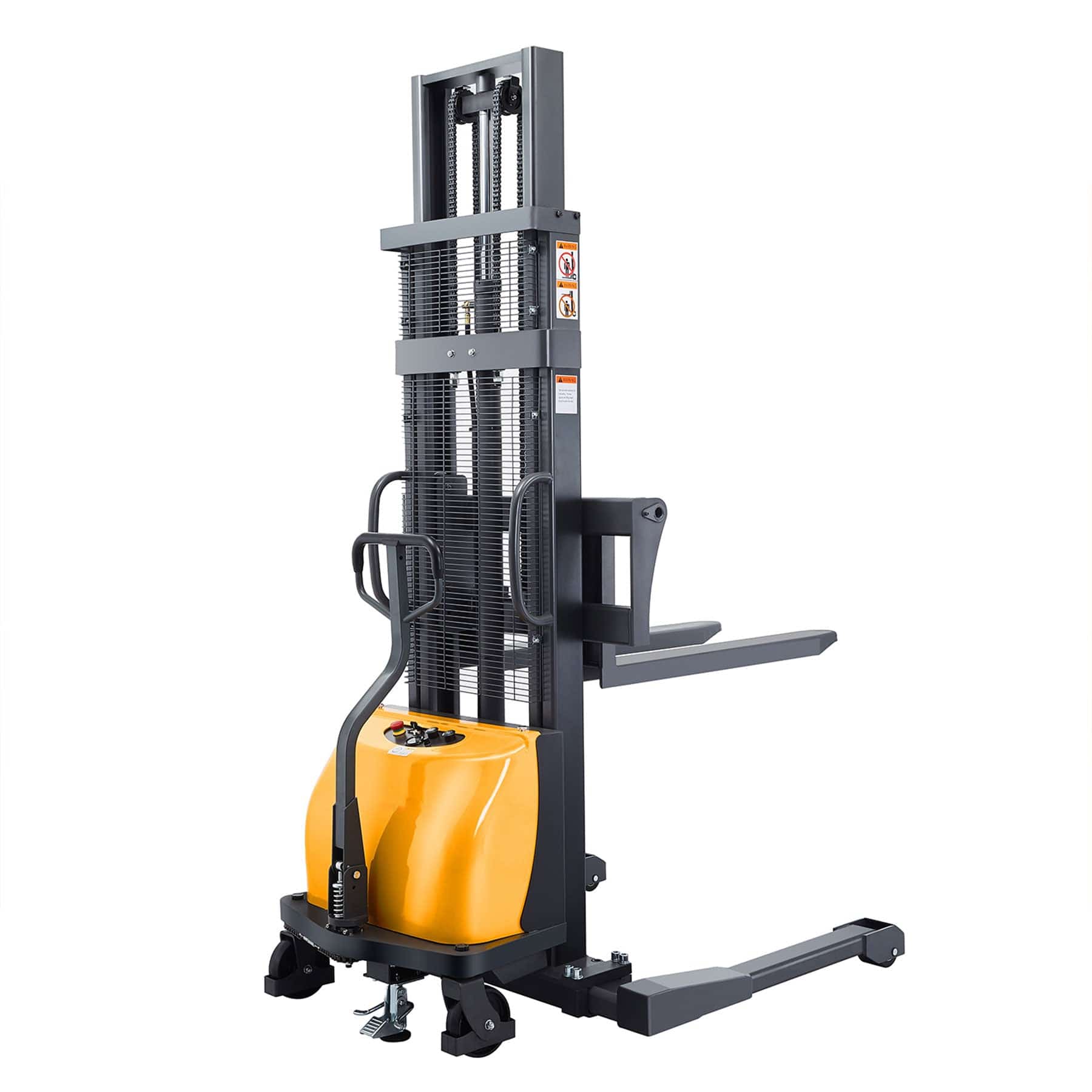 Apollolift Semi-Electric Straddle Stacker 3300Lbs Cap.118" Lifting - A-3010