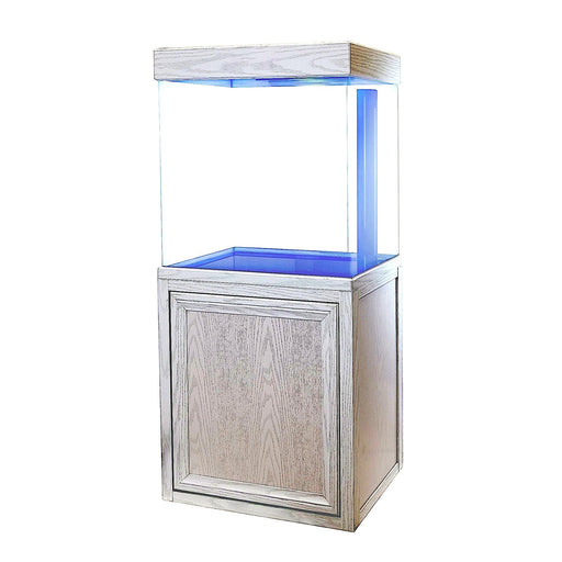 AQUA DREAM 40 GALLON TEMPERED GLASS AQUARIUM WHITE OAK-AD-620-WO