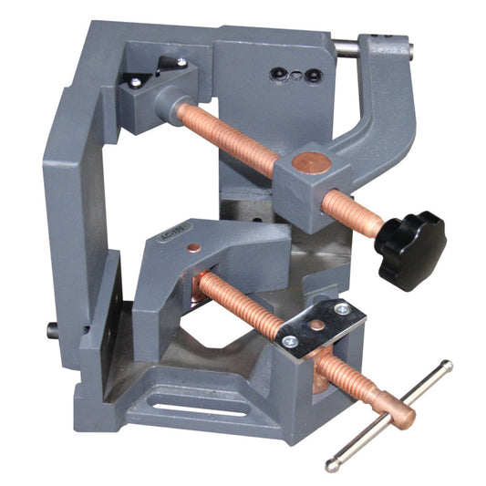 Kaka industrial AC-100H 3 Axis Welders Clamp, Heavy Duty Cast Iron Angle Clamp - 176300