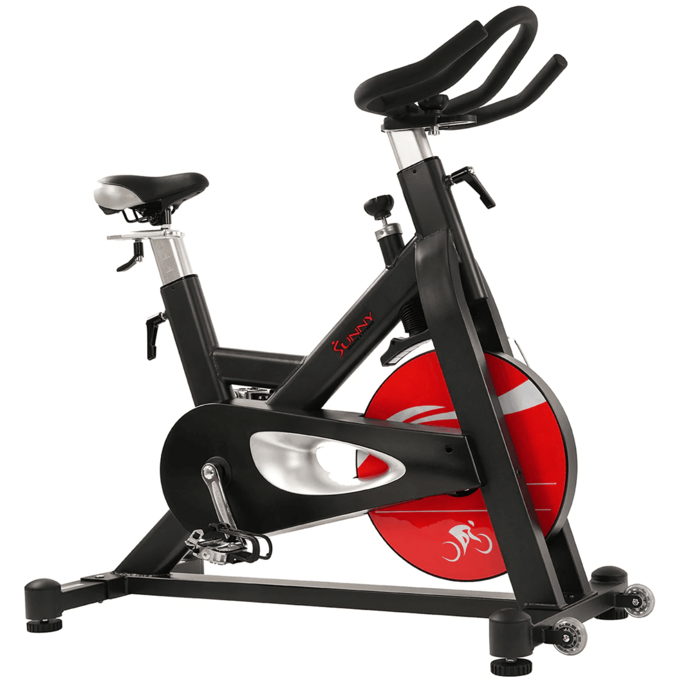 Sunny health belt drive spin bike sale