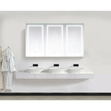 Krugg Svange 7242TLRR 72″ X 42″ LED Medicine Cabinet with Dimmer & Defogger SVANGE7242TLRR