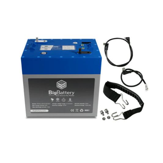 BigBattery 24V EAGLE 2 LiFePO4 Battery | 64Ah, 1.63kWh | Expandable Kits | 10-Year Warrant - FEAGL-24016-G2-0CHy