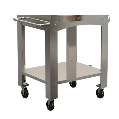 WPPO Type 201 Stainless Steel Cart for Karma 42 Oven WKCT-3S - WKCT-3S