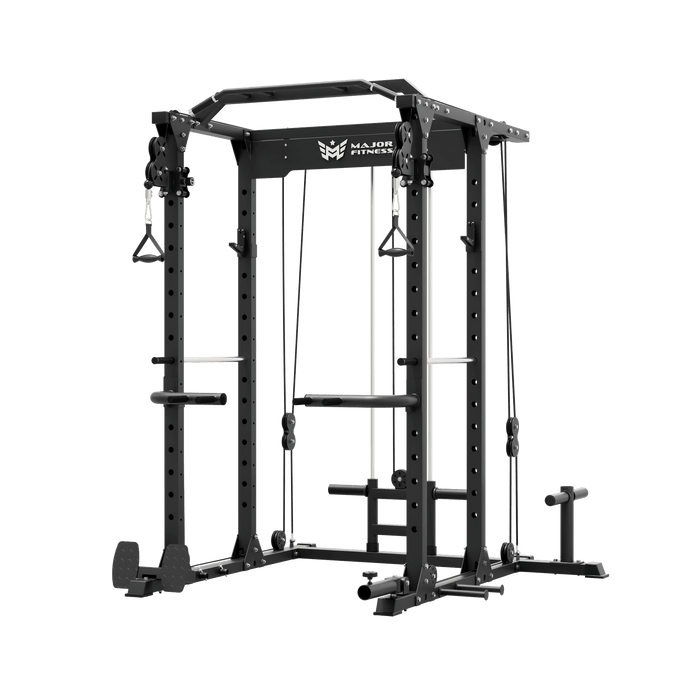 MAJOR FITNESS All-In-One Home Gym Power Rack PLM03 - K3BL