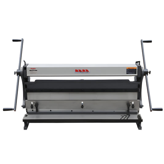 KAKA INDUSTRIAL 40-Inch 20-Gauge Capacity,Combination Sheet Metal Brake, Shear and Slip Roll Machine, 3-In-1/40 High Efficiency,Solid Construction Machine - 171004