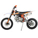 X-PRO Sail 125cc Dirt Bike with 4-Speed Manual Transmission, Kick Start, Big 17"/14" Tires! Zongshen Brand Engine - DB-H05-Green