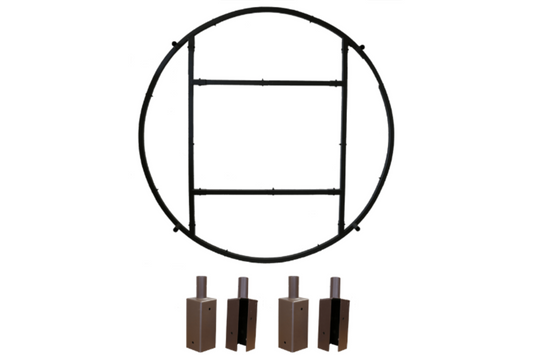 Maverick Blinds Nex-Level Round Floor Base With Platform Mounts - 00232