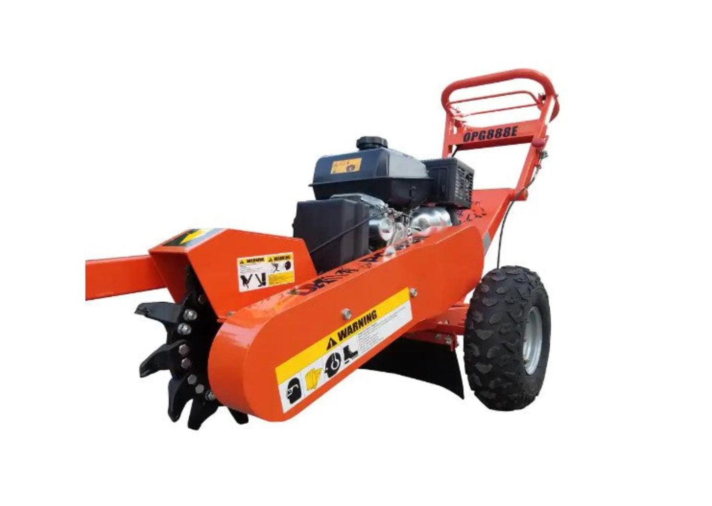 DK2 OPG888E 14 in. 14 HP CH440 Engine Electric Start Stump Grinder with Towbar New - OPG888E