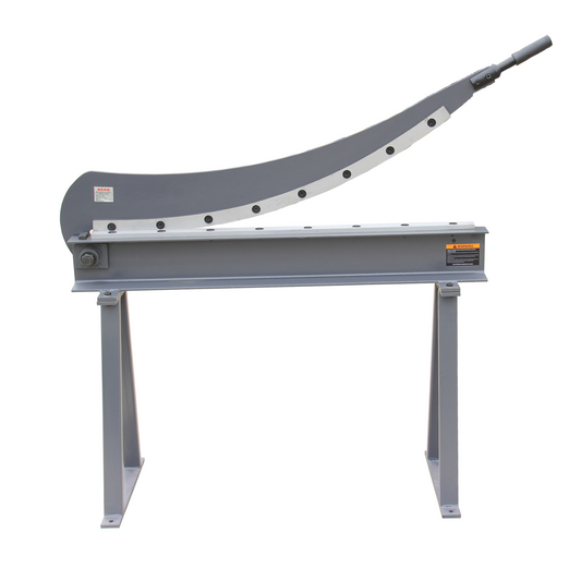 Kaka industrial HS-40 Guillotine Metal Shear, 39 inch Bed Width, 16 Gauge Metal Guillotine Shear with a Stand for Construction Work Sheet Metal Fabrication Plate Cutting Cutter - 172109
