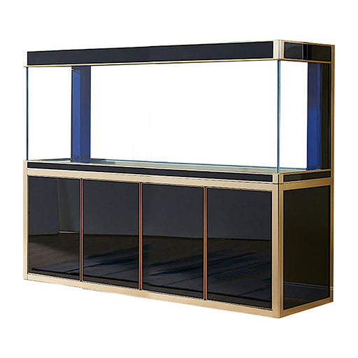 AQUA DREAM 220 GALLON TEMPERED GLASS AQUARIUM BLACK AND GOLD-AD-1760-BK