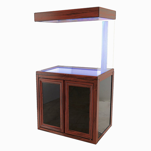 AQUA DREAM 50 GALLON AQUARIUM REDWOOD-AD-860-RW