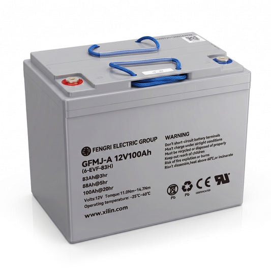 Apollolift 12V100AH GEL Rechargeable Battery for Pallet Stackers and Pallet Jacks - 35302000207