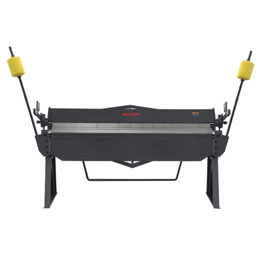 KAKA INDUSTRIAL Pan and Box Brake, 80-Inch Sheet Metal Brake Bender, 12-Gauge Mild Steel Capacity, Heavy-Duty Box and Pan Brake, Floor Model Metal Break W-8012A - 173127