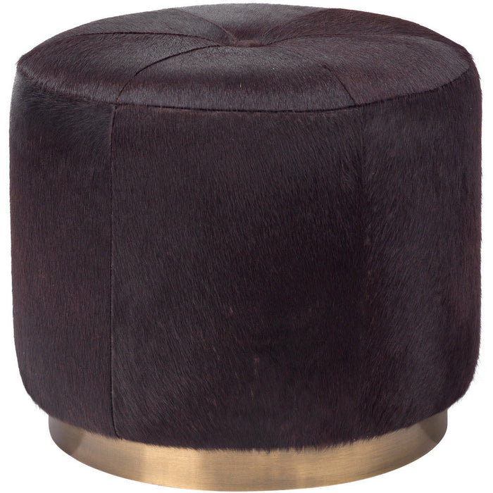 Jamie Young Thackeray Round Pouf, Small -D. 20THAC-SMES