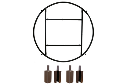 Booner Nex-Level Round Floor Base With Platform Mounts - 00232