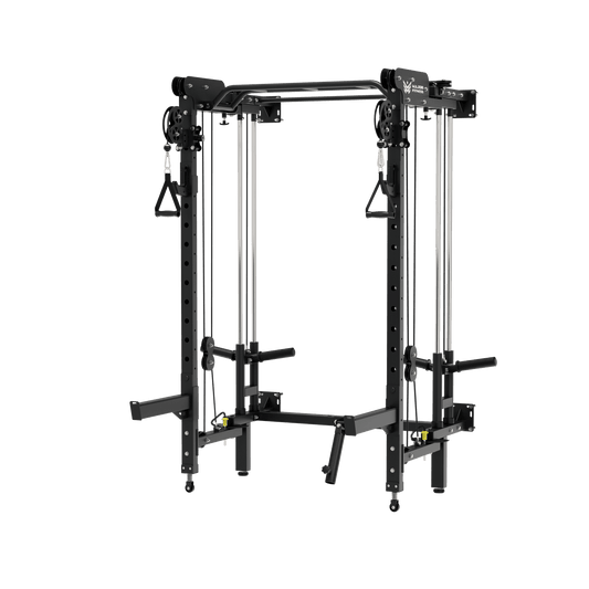 MAJOR FITNESS All-In-One Home Gym Folding Power Rack Lightning F35 - F35BL
