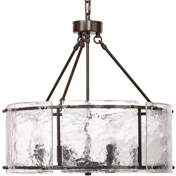 Jamie Young January NEW Glenn Large Round Chandelier 5GLEN-LGOB