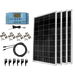 WindyNation 400 Watt Solar Panel Kit With LCD Charge Controller New - SOK-400WP-P30L