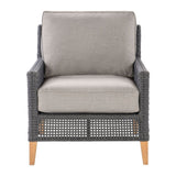 Royal Teak Collection Cannes Wicker Deep Seating Lounge Chair - CANCC