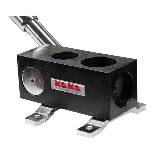 KAKA Industrial RA-3 Manual Pipe Notcher, 1-1/2", 2" (Inside diameter) Capacity, Light Weight, Solid Construction Pipe Notcher - 176205