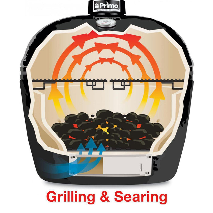 Primo Grills Oval XL Charcoal Grill - PGCXLH