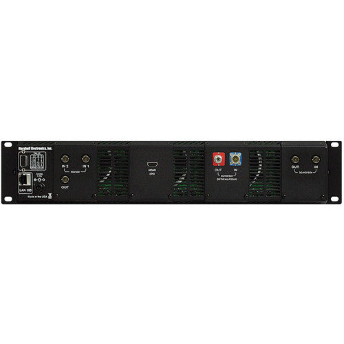 Marshall V-MD434 Four 4.3" Wide Screen Rack Unit with No Input Modules - VMD434