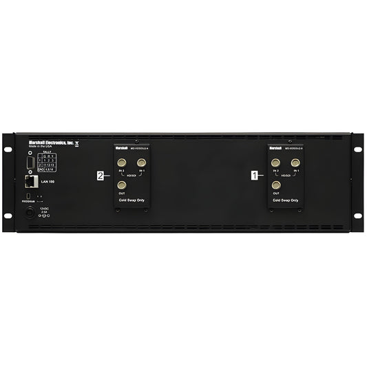 Marshall V-MD72-HDSDIX2 Pre Loaded Monitor with 2 MD-HDSDIx2 Modules - VMD72HDSDIX2