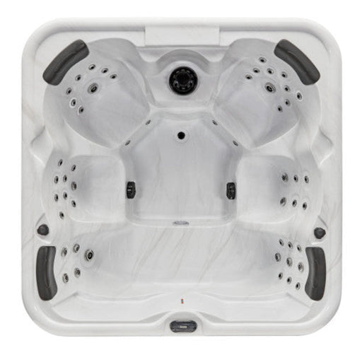 Luxury Spas - Studio Series Eclipse 6 Person Cloud Gray - Backyard Provider