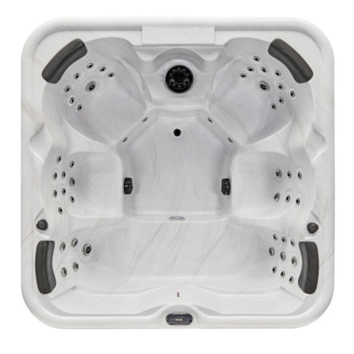 Luxury Spas - Studio Series Eclipse 6 Person Cloud Gray - Backyard Provider