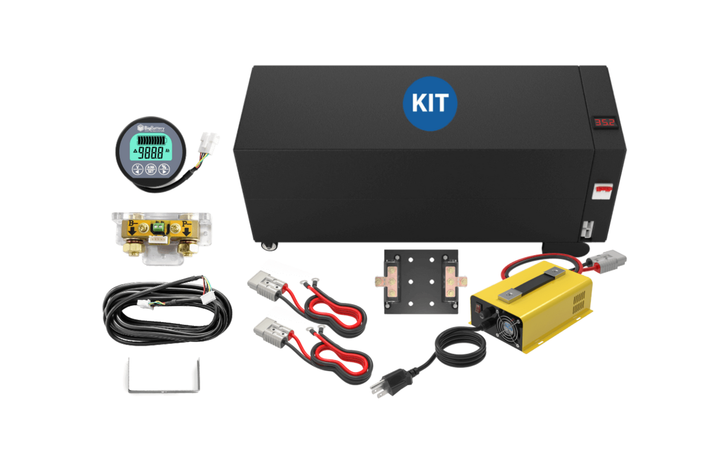 Big Battery 36V GATOR MAX KIT – LiFePO4 – 120Ah – 5kWh - K0580