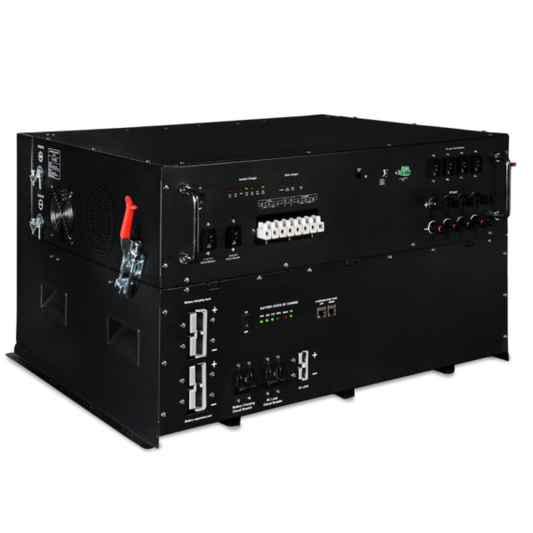 Aims Power All In One Onboard Solar Generator- Heavy Duty Industrial Grade 5.58kWh Battery 3kW Pure Sine Inverter Charger 1400 Watt Solar Input - AIO-12V