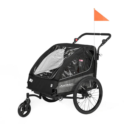 Aipas  2-Seat Bike Trailer - Aipas-Ptrailer