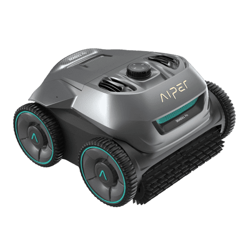 Aiper Flat Wall Water Line Cleaning Cordless Robotic Pool Cleaner Gray New - SEAGULL-PRO