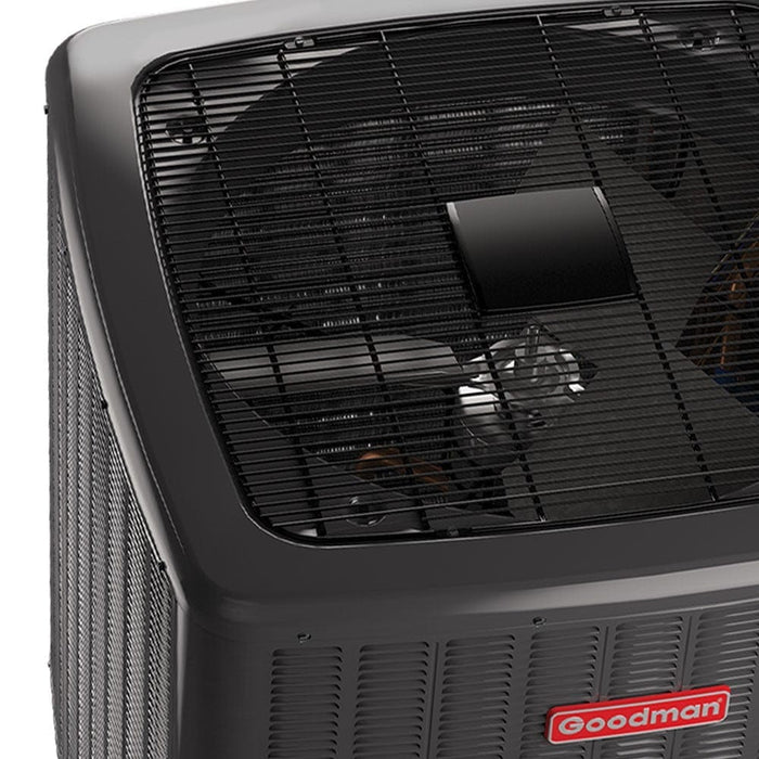 Goodman GSXC180361 3 Ton 18 SEER 2 Stage Variable Speed Central Air Conditioner Split System - Vertical - HA16408