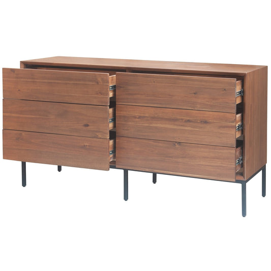 New Pacific Direct Hathaway 6-Drawer Dresser 8000050