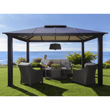 Paragon Outdoor Glow Infrared Pendant Heat Lamp - Backyard Provider