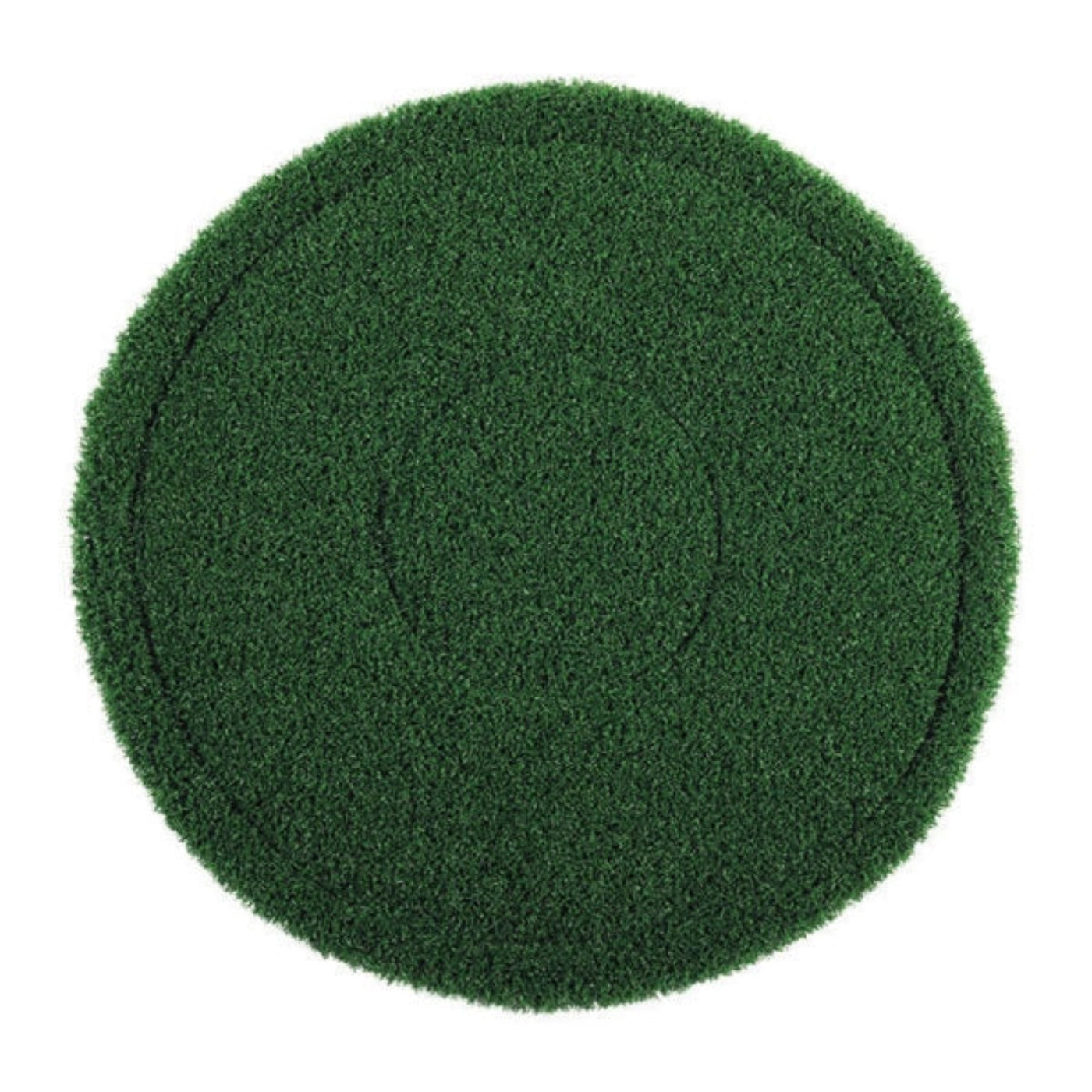 CleanFreak 20" Green Extreme Grout Scrubbing Turf Pads for Floor Buffers - Case of 4 - AME-402920