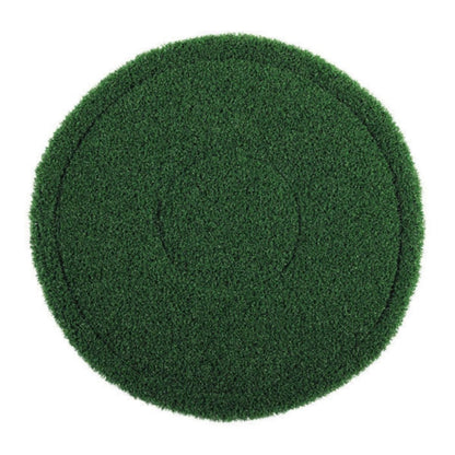 CleanFreak 20" Green Extreme Grout Scrubbing Turf Pads for Floor Buffers - Case of 4 - AME-402920