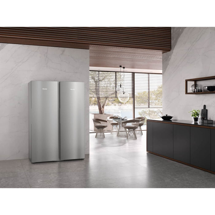 Miele FNS 4382 E EDT/CS Freestanding Freezer - FNS-4382-E-EDT/CS