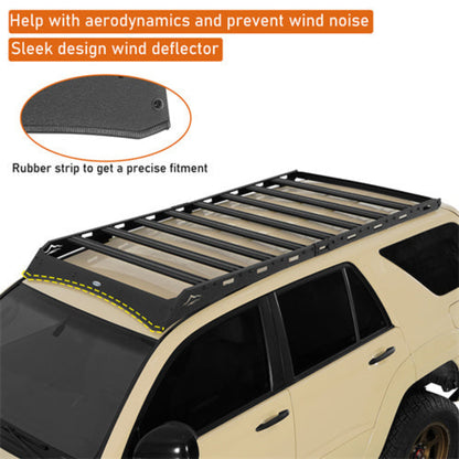 2003-2009 Toyota 4Runner Roof Rack w/8 cross bars - Hooke Road - HE.9853-S