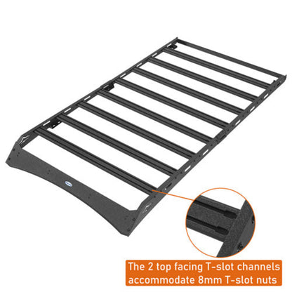 2003-2009 Toyota 4Runner Roof Rack w/8 cross bars - Hooke Road - HE.9853-S