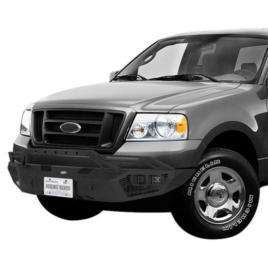 2004-2008 Ford F-150 Steel Front Bumper w/ Winch Plate - Hooke Road - HE.8007