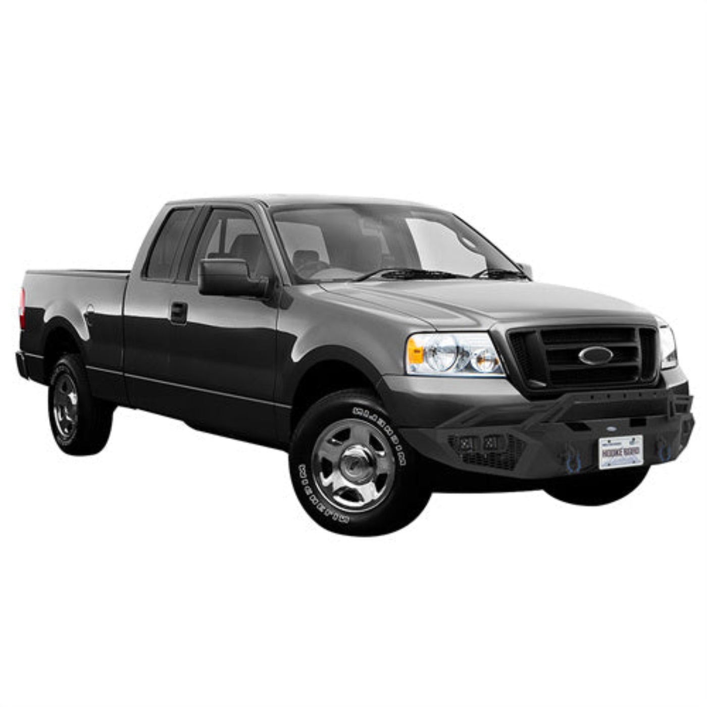 2004-2008 Ford F-150 Steel Front Bumper w/ Winch Plate - Hooke Road - HE.8007