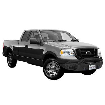2004-2008 Ford F-150 Steel Front Bumper w/ Winch Plate - Hooke Road - HE.8007