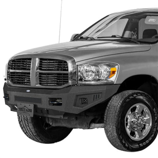 2006-2009 Dodge Ram 2500 3500 Front Bumper w/ Skid Plate - Hooke Road - HE.6483