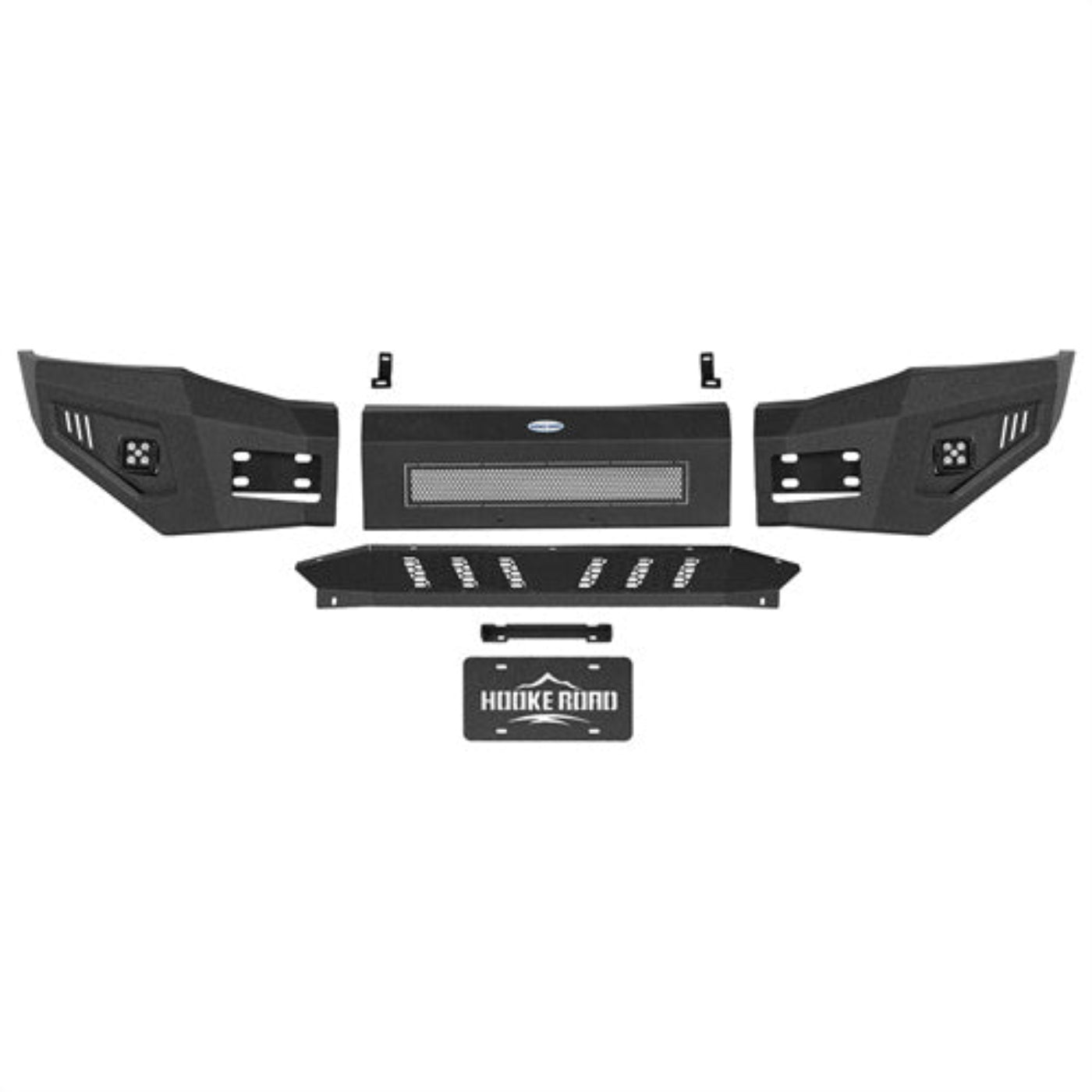 2006-2009 Dodge Ram 2500 3500 Front Bumper w/ Skid Plate - Hooke Road - HE.6483