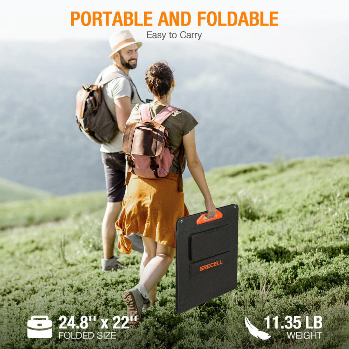 GRECELL 200W PRO Portable Solar Panel -  DYZDB0003AGE